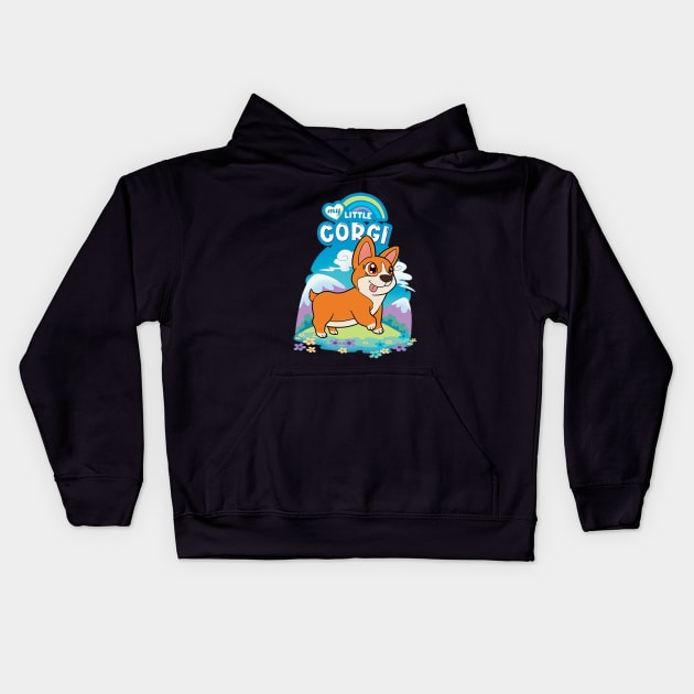 Mythical Dragon Kids Hoodie by Donaldturner